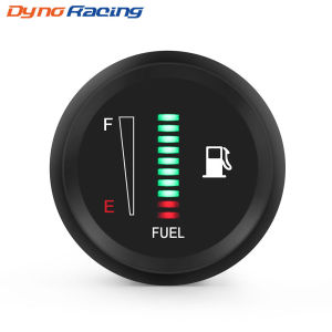 2 "52mm 12V màn hình hiển thị kỹ thuật số nhiên liệu xe hơi đồng hồ đo mức độ đo ô tô mét