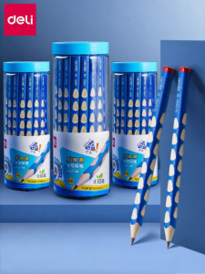 deli | Bút Chì Hiệu Chỉnh Không Độc Tính Hình Tam Giác Lớn HB 2B