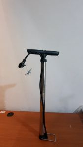 Pompa Angin Ban Sepeda Rockbros 6435SS Silver 160 psi No Barometer Standing Kompa Sepedah Motor Kumpo