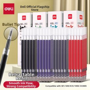 deli | Bút Thay Thế Mực Chảy Nhẹ Nhanh Khô 0.5mm