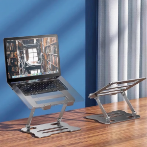Adjustable 360 Degree Rotating Laptop Stand with Desk Elevator and Cooling Function Portable Game Laptop Support