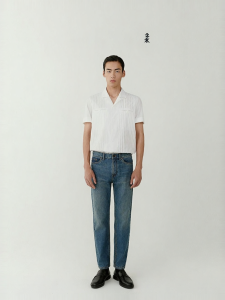 ICICLE | Spring Cotton Denim Slim Fit Pants
