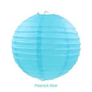 20cm Multicolor Chinese Paper Lanterns Thanksgiving Decoration Baby Shower Birthday Party Home Decoration Lanterns 32 Colors