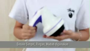 Mesin pendorong pemijat instrumen tubuh mesin pelangsing getaran genggam listrik multi-fungsi