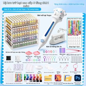 XIONGBUFAN | Bộ DIY Hạt Không Độc Với Sắt Đặc Biệt Có Chứng Nhận 3C