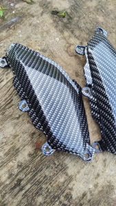 cover side kiri kanan nmax old carbon glossy