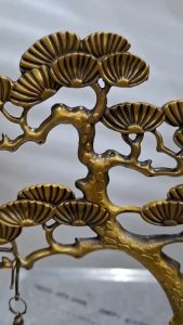 Xông Trầm Treo Tùng Hạc Diên Niên 28cm Lư Đốt Trầm Tùng Hạc Trang Trí Decor