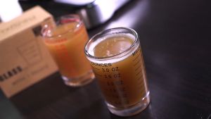 120 ML Glass Measuring Cup Espresso Shot Glass Liquid Glass Ounce Cup With Scale Kitchen Measure Mug