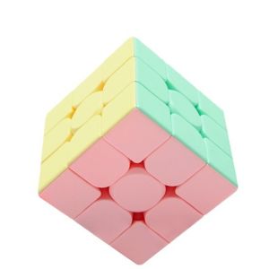 Speed Cube 3x3 Smooth and Quick Puzzle Cube Fun and Entertaining Develops Motor Skills Dexterity Stimulates and Challenges Mind (Stickerless)
