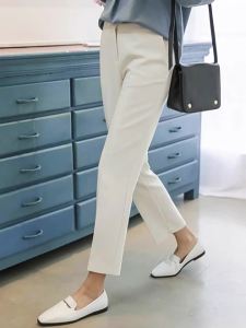 PIAOYA | Intelligent Small Figure Spring Autumn 9/10th Straight Cut Pants