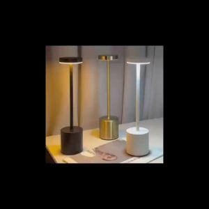 LED Ambient Desk Lamp USB Charging Touch Controlled Dimmable Indoor Night Light Suitable for Home Decoration Bedside Rooms