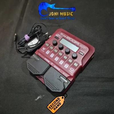 Efek Bass Gitar Digital Multiefek Zoom B1 B1Xon BFX-708 B1XFour B1Four B2.1u