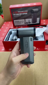 F72 Mini Handheld High Speed Blower Suction Violent Turbo Fan Car Vacuum Cleaner Dust Cleaning Portable Hair Dryer
