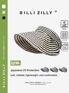 BILLI ZILLY | Foldable Wide Brim Sun Hat
