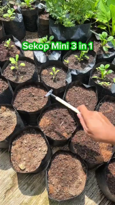 [ YM ACC ] 1 Set Isi 3 PCS Berkebun 3 IN 1 Sekop Garpu Mini Perlengkapan Berkebun 3in1