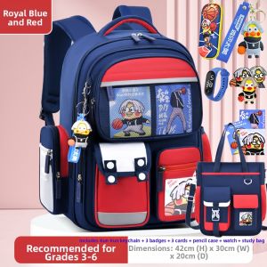 Deanbarry | Ergonomic Light Water-resistant School Backpack for Children