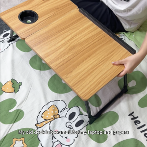AIODIY 5 level adjustment Foldable Laptop table/minI Desk Study Table