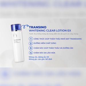 Nước Hoa Hồng Dưỡng Sáng Da TRANSINO thẩm thấu sâu vào da 150ml
