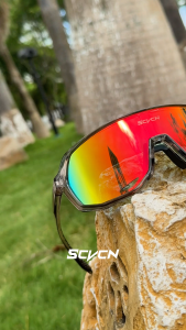 SCVCN Cycling Sunglasses Men MTB Cycling Glasses Women Road Bike Glasses UV400 Outdoor Sports Bicycle Glasses 1 lens