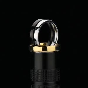 4mm Name Engraved Customize Ring Stainless Steel Carved Personalized Jewelry Hypoallergenic