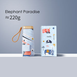 Mini Portable Folding Umbrella Sunshade UV Protection UPF50+ Girl Umbrella Cartoon Cute