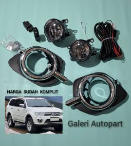 Pajero 2014 2015 LAMPU FOGLAMP DAKAR KOMPLIT