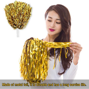 LoviRa Cheerleading Team Metal Foil with Handle Sports Cheerleading Team Ball Dress Party