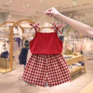 LA CHAPELLE HOMME | Fashionable Summer Girl Childrens Set Bloomer Shorts