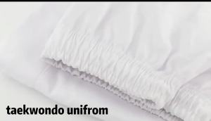 Pakaian seragam taekwondo untuk kanak-kanak lelaki dan wanita pakaian seragam latihan pemula dewasa