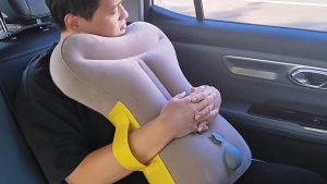 Gối Ôm Hơi Tựa Cổ Du Lịch Đa Năng Ergonomic Inflatable Travel Pillow