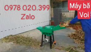 Máy băm nhỏ các loại thân cây ngô cỏ voi còn có khả năng đặc biệt là băm rơm phục vụ các hộ trồng nấm