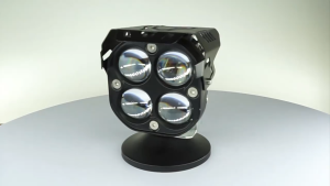 80W MDL Mini Driving Light White and Yellow Hi/Low Beam LED Lights For Motorcycle Car Waterproof Driving Off Road Motorbike Work Lamp Auxiliary Light MDL d2 lazer gun