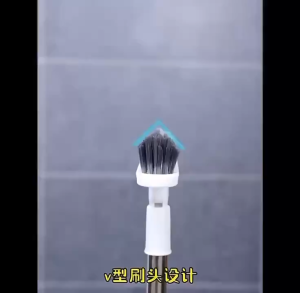 [OL] Sikat Dorong Lantai & Sikat Toilet Wiper 2IN1 Gagang Panjang