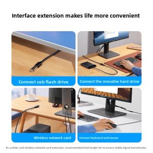 MONLEYTA | Fast USB Extension Cable 3.0/2.0 Male To Female Data Cable For Phone Charging Computer TV Printer Mouse Keyboard Adapter Line 1/3/5m