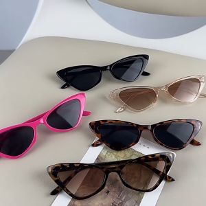 🔥Cc.👍 European American Cat-eye Sunglasses Women Fashion Trendy Retro Small Frame Sunglasses
