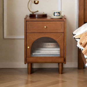 WEISHA | Retro Style Home Use Small Bedside Cabinet