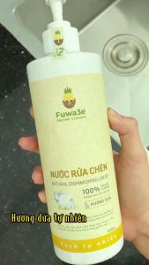 Combo 3 chai Nước rửa chén bát hữu cơ Fuwa3e 500ml rửa bình sữa chén ăn dặm cho bé