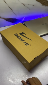 Sepatu Sneaker THOMAS LC - 01 Untuk Laki-Laki Dan Perempuan Warna Hitam Putih