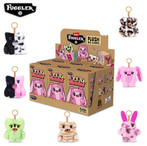 Fuggler | Original Fuggler Baby Baddies Plush Charm Ugly Cute Monster Plush Bag Keychain Collection Soft Random Pendant Collectible Gifts