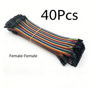 10/15/20CM 40P Dupont Line Jumper Wire M-M M-F F-F Multicolor Breadboard Cable For Arduino DIY Project
