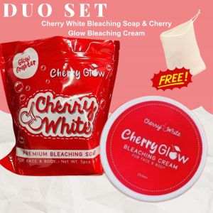 Duo Set Cherry White Soap & Cherry Glow Bleaching Cream