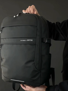 Freeknight Tas Ransel Sekolah Kerja Pria Casual Tas Punggung PU Leather Tas Laptop Waterproof Terbaru TR752