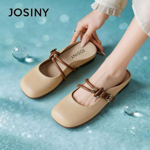 Josiny | Mary Jane Flat Slide Slip-On Shoes