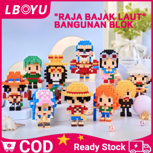 Mainan Luffy Building Blok Anak-Anak: Hadiah Kartun Anak-Anak & Mainan Edukatif