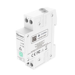 Sonoff | SONOFF BASIC-1GSP DIN Rail Matter Over WiFi Smart Switch With Real-Time Energy Monitoring 32A High-Power Load Ewelink APP Alexa