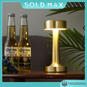 Bar Restaurant LED Touch/Lamp Desk Portable Metal/Cordless LED Table/Bar Table LED/Lampu Bar Table Sentuh