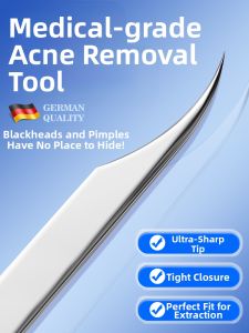 Ultra-Sharp Dolphin Clip Professional Beauty Salon Cell Clip Blackhead Removal Tool High Precision Makeup Tool from China