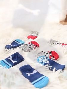 Pet non-slip socks Pet socks Dog socks 4 size
