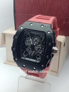 JAM TANGAN PRIA TERBARU JAM TANGAN ANALOG TALI KARET FITUR TANGGAL JAM TANGAN MASAKINI