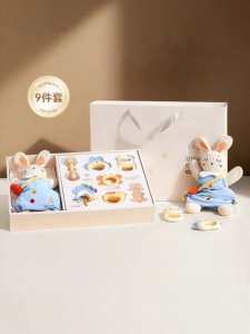 SHI YUE JIE JING | Infant Toy Soothing Rattles Gift Box